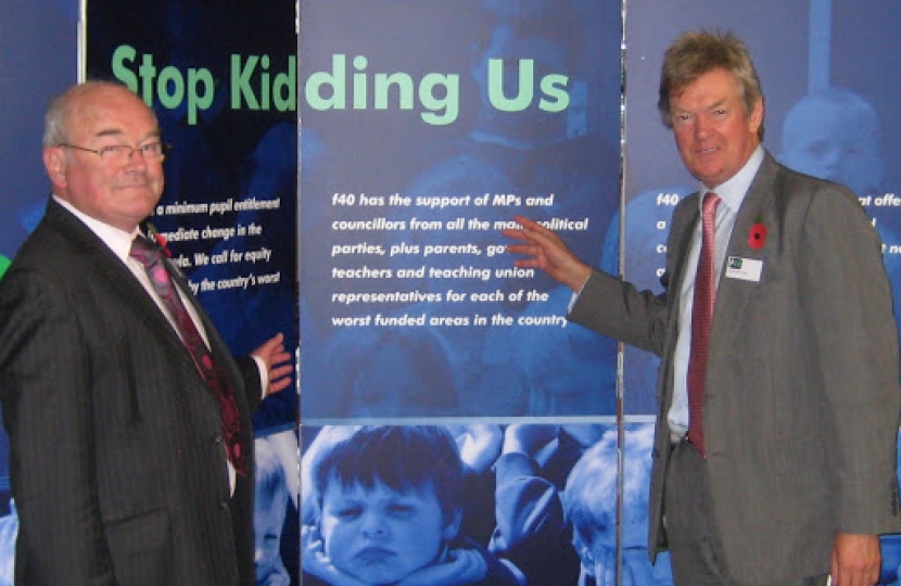 Ivan Ould CC and David Tredinnick MP